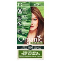 Joanna Naturia Organic Pielęgnująca farba do włosów naturalny 312