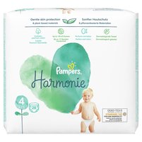 Pampers Harmonie Rozmiar 4, 28 pieluszki, 9kg-14kg