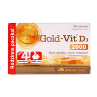 GOLD-VIT D3 2000 120 TABLETEK