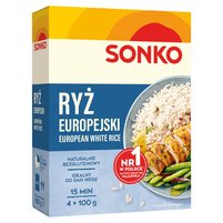 Sonko Ryż europejski 400 g (4 x 100 g)