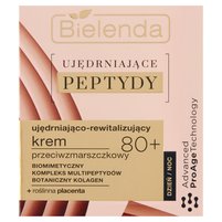 Bielenda Ujędrniające Peptydy 80+ Ujędrniająco-rewitalizujący krem przeciwzmarszczkowy 50 ml