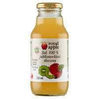 Royal apple Sok 100 % jabłkowo-kiwi tłoczony 330 ml