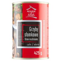 House of Asia Grzyby słomkowe całe 425 g