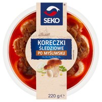 Seko Koreczki śledziowe po myśliwsku 220 g