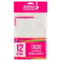 Anna Zaradna Picnic & Party Tacki gastronomiczne 12 sztuk