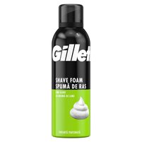 Gillette Classic Pianka do golenia Lime dla mężczyzn, zapach limonki, 200 ml