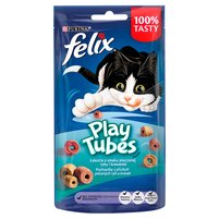 Felix Play Tubes Łakocie o smaku pieczonej ryby i krewetek 50 g