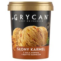 GRYCAN Lody słony karmel z solą morską 480 ml