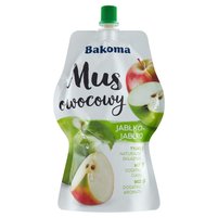 Bakoma Mus owocowy jabłko - jabłko 200 g