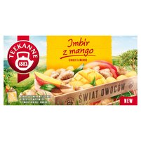 Teekanne Świat Owoców Mieszanka herbatek owocowych imbir z mango 35 g (20 x 1,75 g)