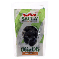 Sacla oliwki czarne z pestką częściowo suszone 100g