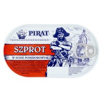 Pirat Szprot w sosie pomidorowym 160 g