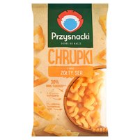 Przysnacki Chrupki o smaku żółty ser 135 g