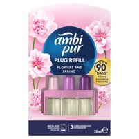 Ambi Pur 3Volution Wkład do elektrycznego odświeżacza powietrza Flowers & Spring 20 ml