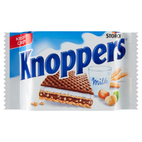 Knoppers Wafelek mleczno-orzechowy 75 g (3 x 25 g)