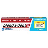 Blend-a-dent Complete Fresh Super Adhesive Krem do protez, świeży miętowy smak,47 g