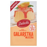 Delecta galaretka mleczna moreli 60g