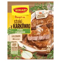 Winiary Pomysł na... Steki z karkówki w sosie z tymiankiem 40 g