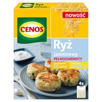 Cenos Ryż jaśminowy pełnoziarnisty 400 g (4 x 100 g)