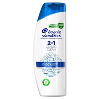 Head & Shoulders Classic Clean 2 w 1 Szampon przeciwłupieżowy z odżywką – usuwa do 100% łupieżu