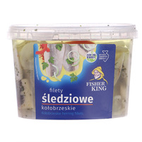 FISHER KING  FILETY ŚLEDZIOWE KOŁOBRZESKIE   800G