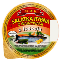 MK Sałatka rybna z warzywami z łososia 150 g