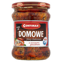 Contimax Filety śledziowe marynowane z suszonymi pomidorami 400 g