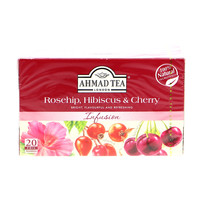 AHMAD TEA HERBATA ROSEHIP HIBISCUS & CHERRY 40G