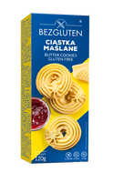 BEZGLUTEN CIASTKA MAŚLANE 120G