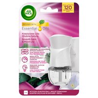 Air Wick Essential Oils Elektryczny odświeżacz i wkład księżycowa lilia otulona satyną 19 ml