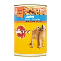 Pedigree Junior z kurczakiem w galaretce Karma pełnoporcjowa 400 g