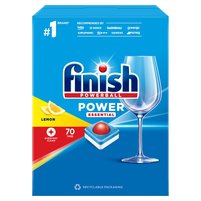 Finish Power Essential Lemon Tabletki do mycia naczyń w zmywarce 910 g (70 sztuk)