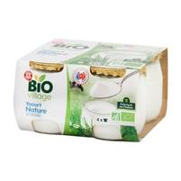 BIO WM Jogurt naturalny 4x125g szklany słoik