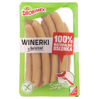 DROBIMEX  WINERKI Z KURCZĄT 400G