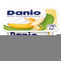 Danio Serek homogenizowany bananowy 130 g