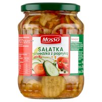 Mosso Sałatka szwedzka z papryką 640 g