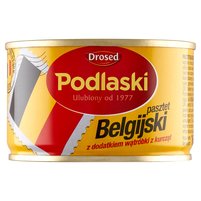 Podlaski Pasztet belgijski z dodatkiem wątróbki z kurcząt 160 g