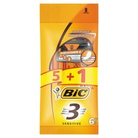 BiC 3 Sensitive 3 ostrzowa golarka 6 sztuk