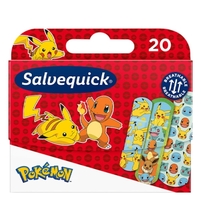 SALVEQUICK Plastry dla dzieci Pokemon, 20szt.