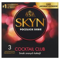 Skyn Cocktail Club Nielateksowe prezerwatywy 3 sztuki