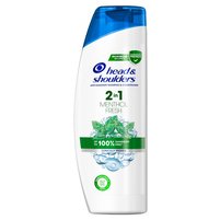 Head & Shoulders Menthol Fresh 2 w 1 Szampon przeciwłupieżowy z odżywką – usuwa do 100% łupieżu