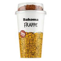 Bakoma Frappe Napój mleczny kawowy z ciastkiem z kawałkami czekolady 240 g (220 g + 20 g)