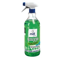 MILL clean UMYJE – płyn do mycia szyb, luster, glazury – konwalia 1,22 l