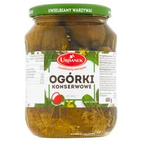 Urbanek Ogórki konserwowe 680 g