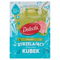 Delecta kisiel na zimno - strzelający owocowy kubek smak guawy 34 g