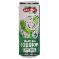 Napój gazowany z sokiem z gravioli 330ml JUNGLE FRUITS