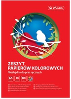 HERLITZ Papier kolorowy A5 10 kolorów