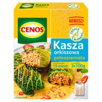 Cenos Kasza orkiszowa pełnoziarnista 300 g (3 torebki)