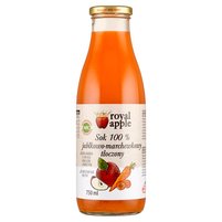 Royal apple Sok jabłkowo-marchewkowy 750 ml