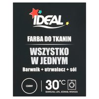 Ideal Farba do tkanin czarny 350 g